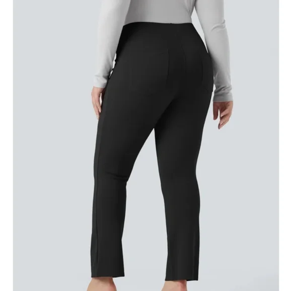 Halara Trouser / Work Pants Classic Black Women's Pants - Picture 2 of 12